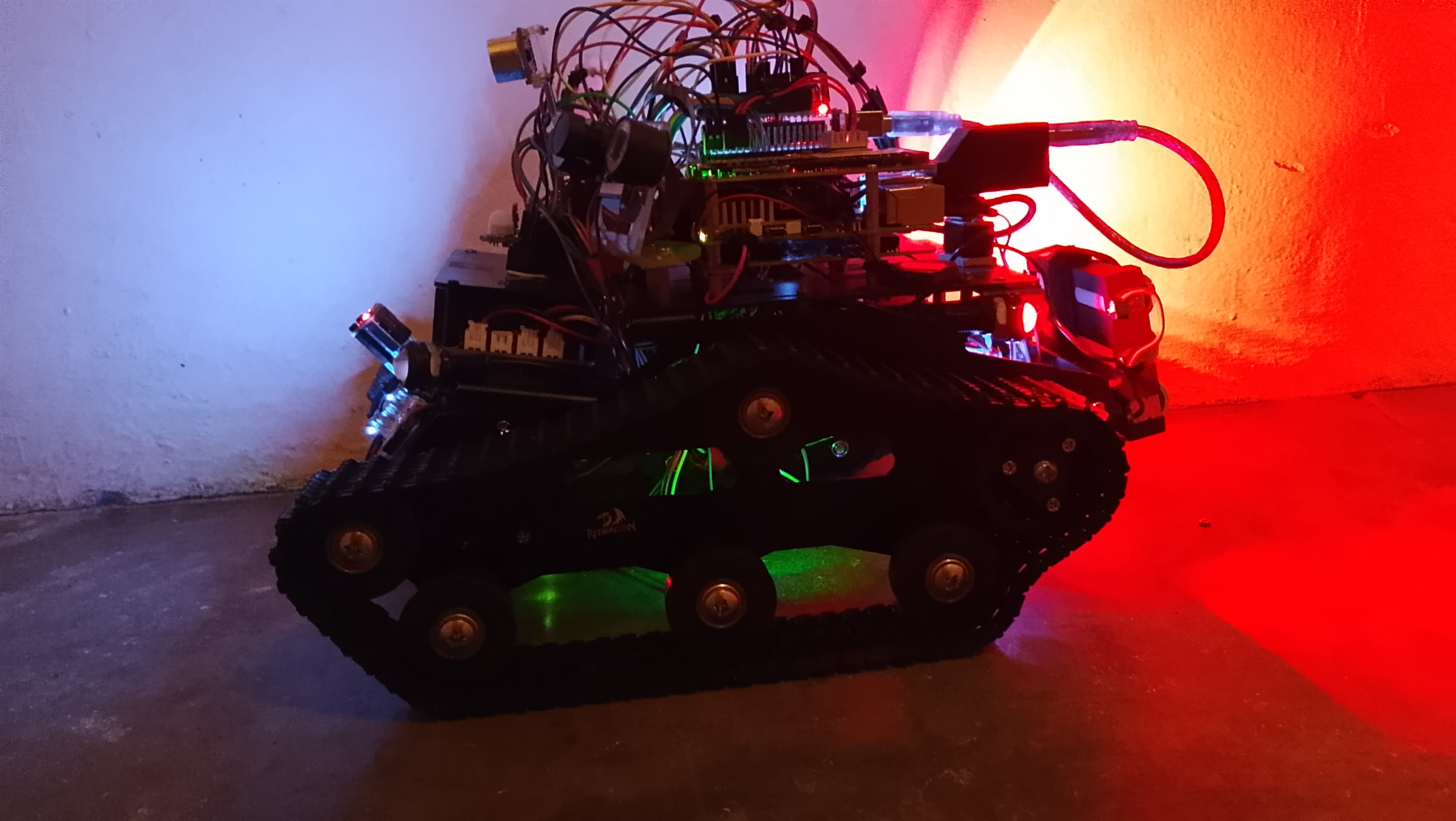 KIDA-01, the Raspberry Pi 5 tank robot