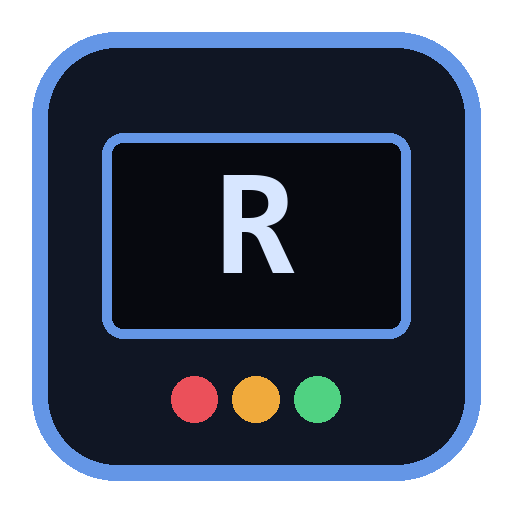 RITA's icon: a little screen with her red, amber and green light